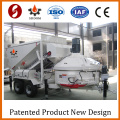 CE certificate 15m3/h mobile concrete batch plant